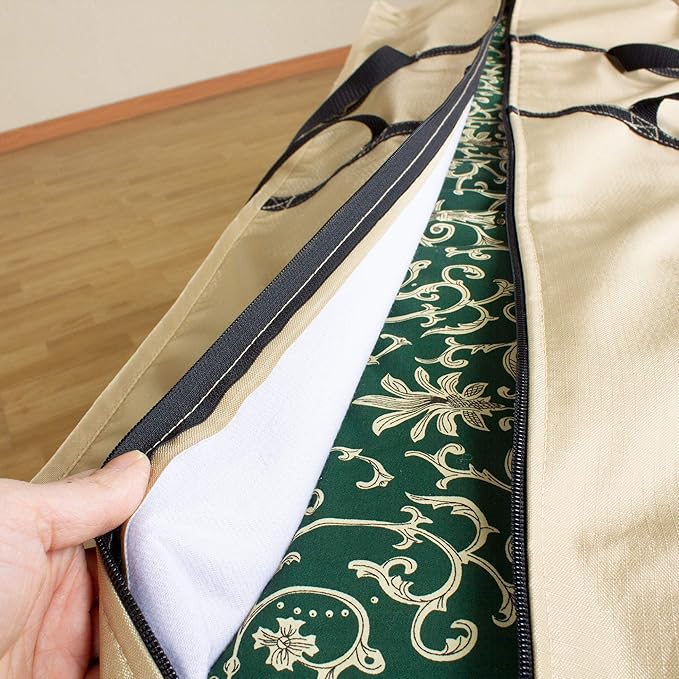 Extra-Large Waterproof Cushion Storage Bag with Handles & Zipper, Heavy-Duty, UV-Resistant, 48"L x 16"D x 22"H