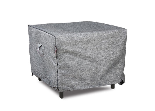 Premium Heavy-Duty Accent Table Cover - 3-Layer Water & UV-Resistant, Platinum Series, 25''Wx25'Dx18.5''H for Outdoor Patio Furniture