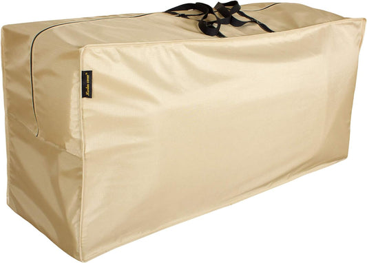 Extra-Large Waterproof Cushion Storage Bag with Handles & Zipper – Heavy-Duty, UV-Resistant, 48"L x 16"D x 22"H