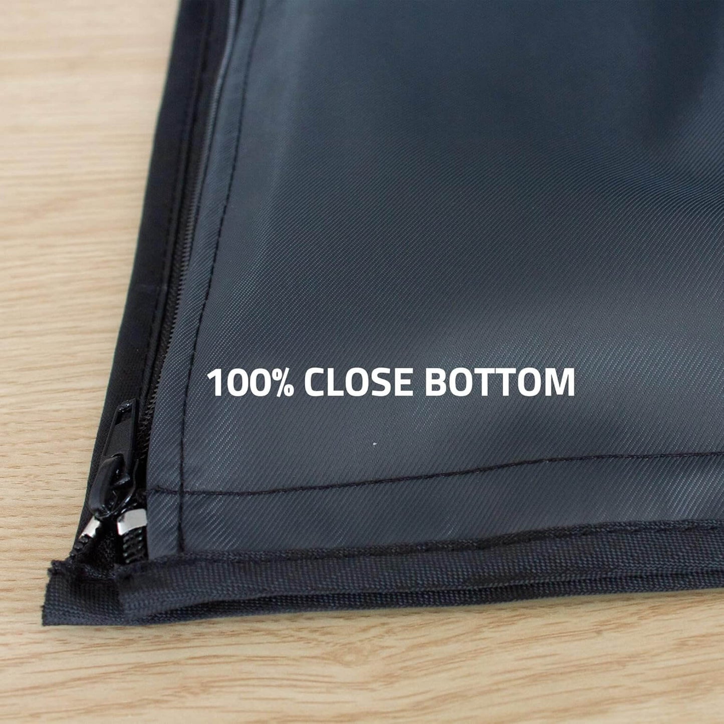 Durable Outdoor TV Cover for 50" TVs - Weatherproof, Dustproof & UV Resistant with Secure Fit, 100% close bottom feature.