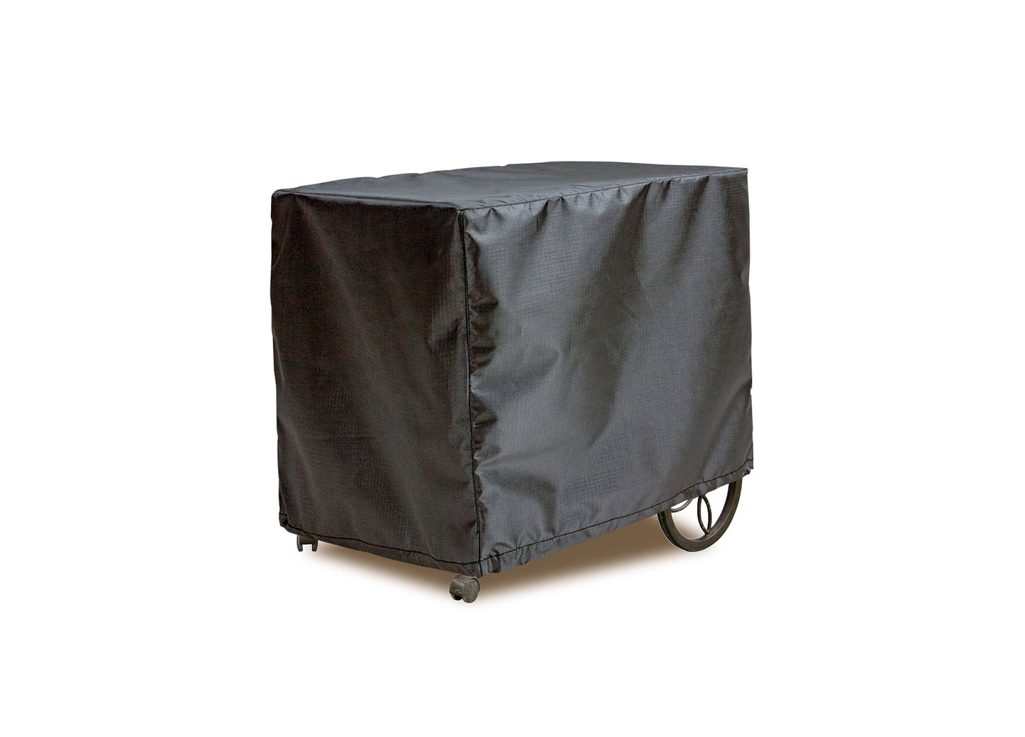 Tea Cart Cover - 37.5'' W x 26'' D x 32''/33.5'' H - Mercury