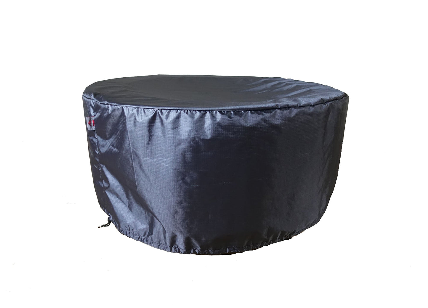 Round Fire Table Cover - 53" Dia x 25" H - Mercury