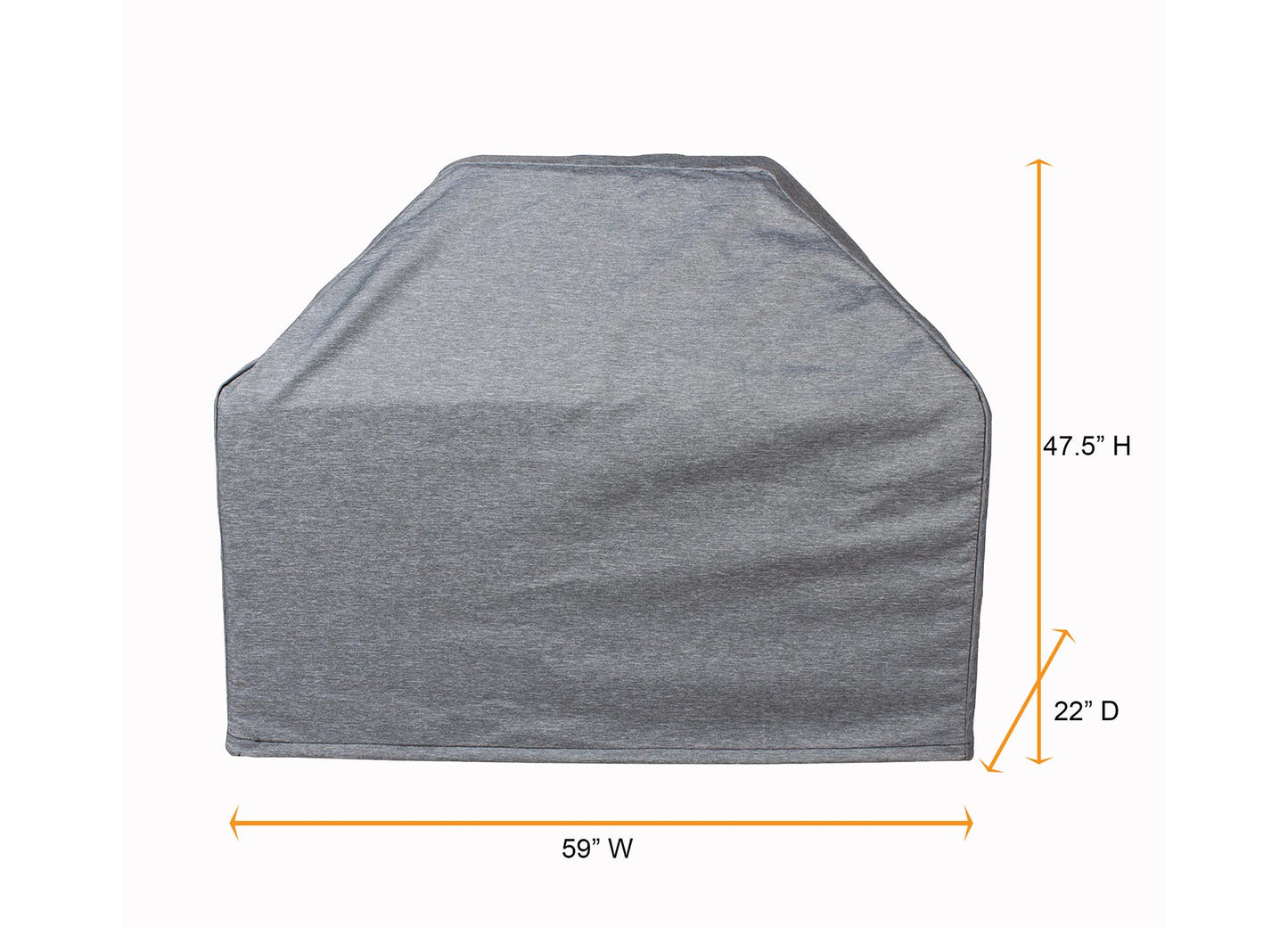 Grill Cover Platinum 26" Grill Cart Cover (59"x22"x47.5")