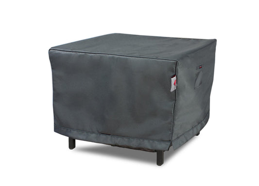 Accent Table Cover Titanium Square - 25''Wx25'Dx18.5''H